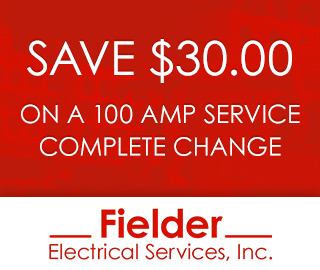 Save $30.00 On a 100 Amp Service Complete Charge