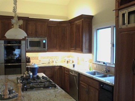 Kitchen with Recessed Lighting in St. Louis, MO